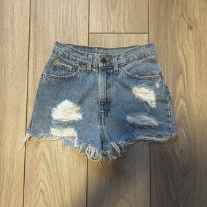 Levi's High-Waisted Denim Shorts 13512-0291